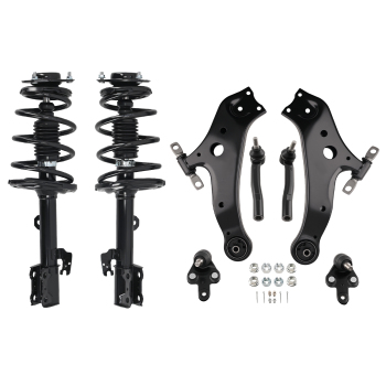 Suspension Kit Front Strut W/ Control Arms compatible for Toyota Highlander RX350 2010-2013