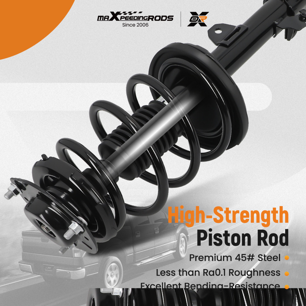 Suspension Kit Front Strut W/ Control Arms compatible for Toyota Highlander RX350 2010-2013