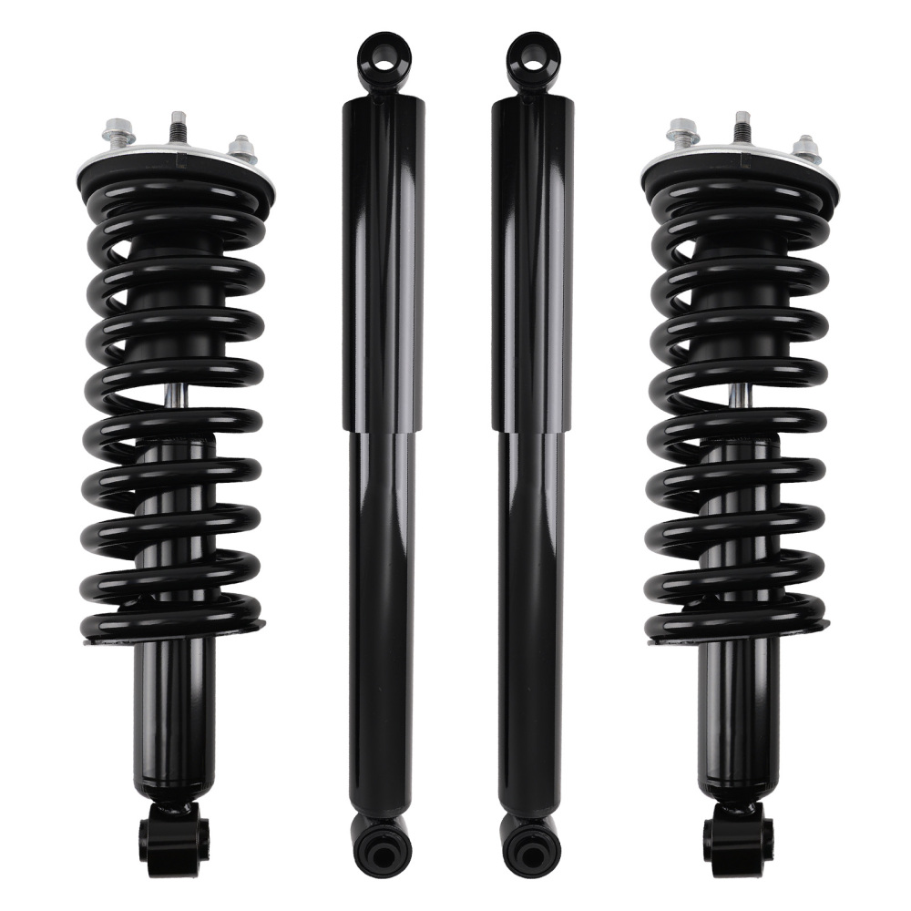 4x Front Complete StrutsRear Shocks Absorbers For 2005-2019 compatible for Nissan Frontier