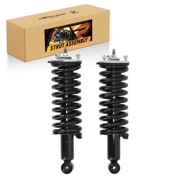 2pcs Front Left + Right Strut Spring compatible for Nissan Frontier RWD 2005-2021