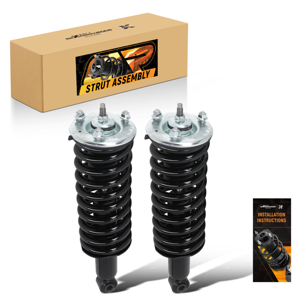 2pcs Front Left + Right Strut Spring compatible for Nissan Frontier RWD 2005-2021