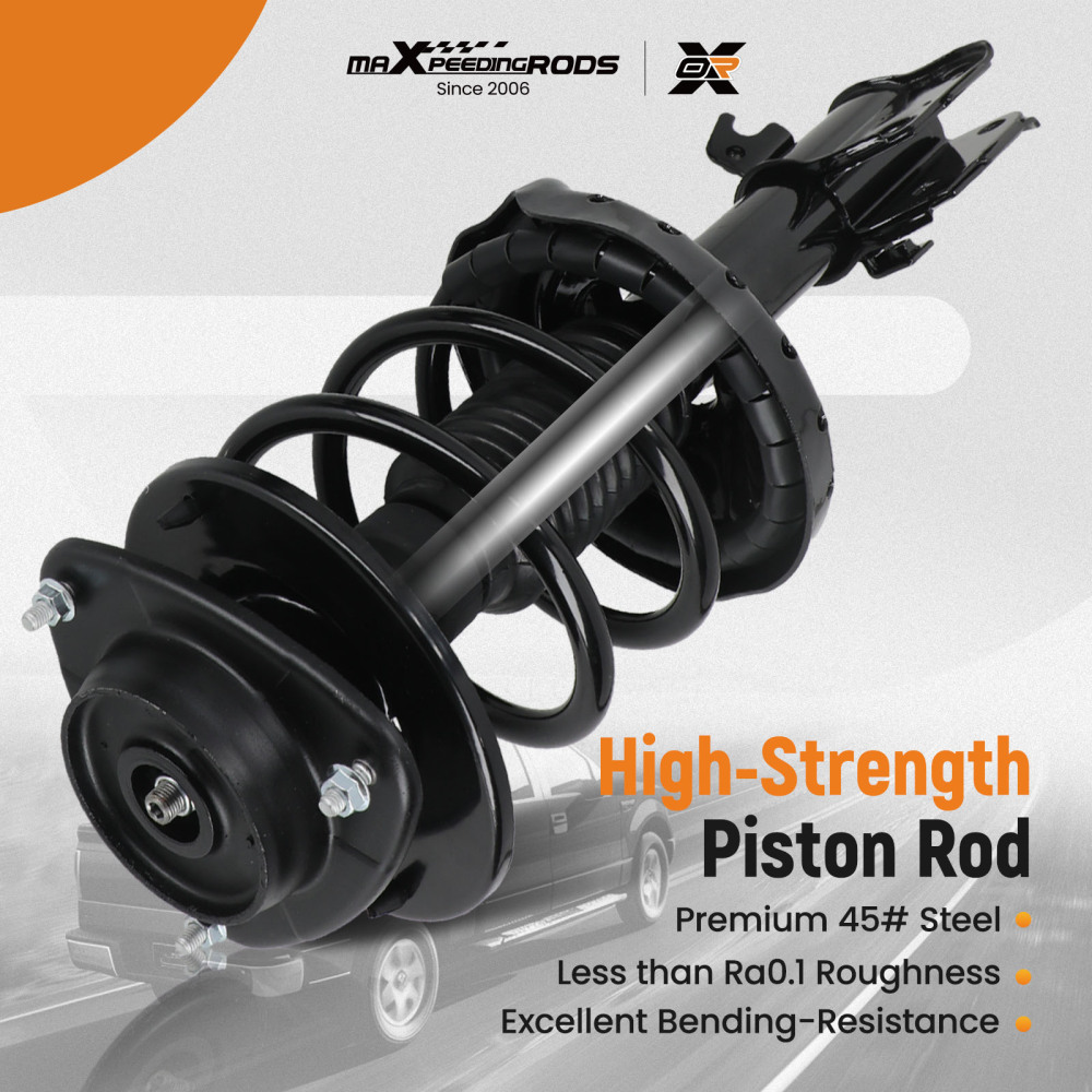 Front Struts w/Springs Suspension compatible for Subaru Legacy 2005-2009 172498 172499