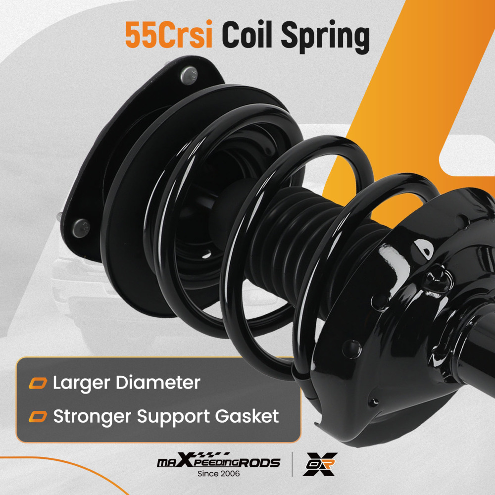 FrontRear Quick Complete StrutsCoil Springs for 2005-2009 compatible for Subaru Legacy