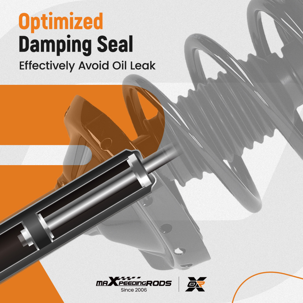 FrontRear Quick Complete StrutsCoil Springs for 2005-2009 compatible for Subaru Legacy