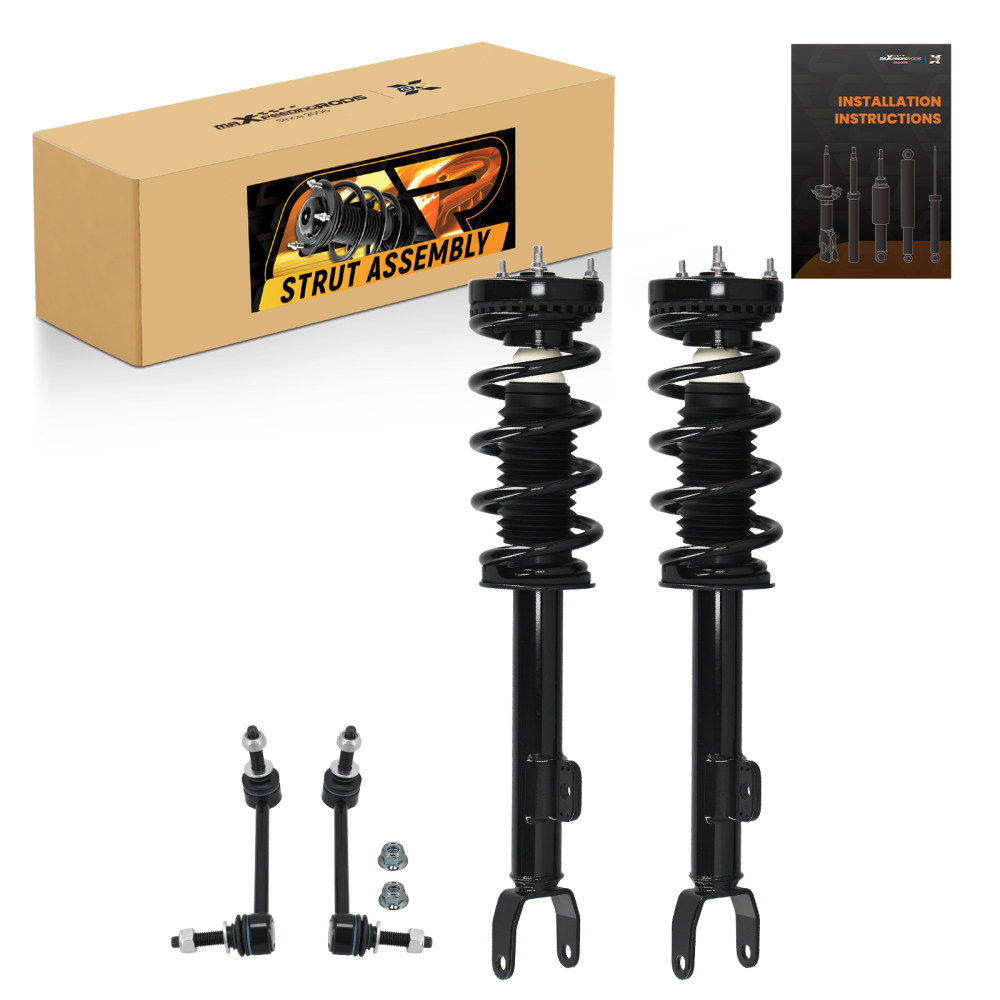 Front Complete Struts Sway Bar End Links compatible for Dodge Challenger 2012-2019