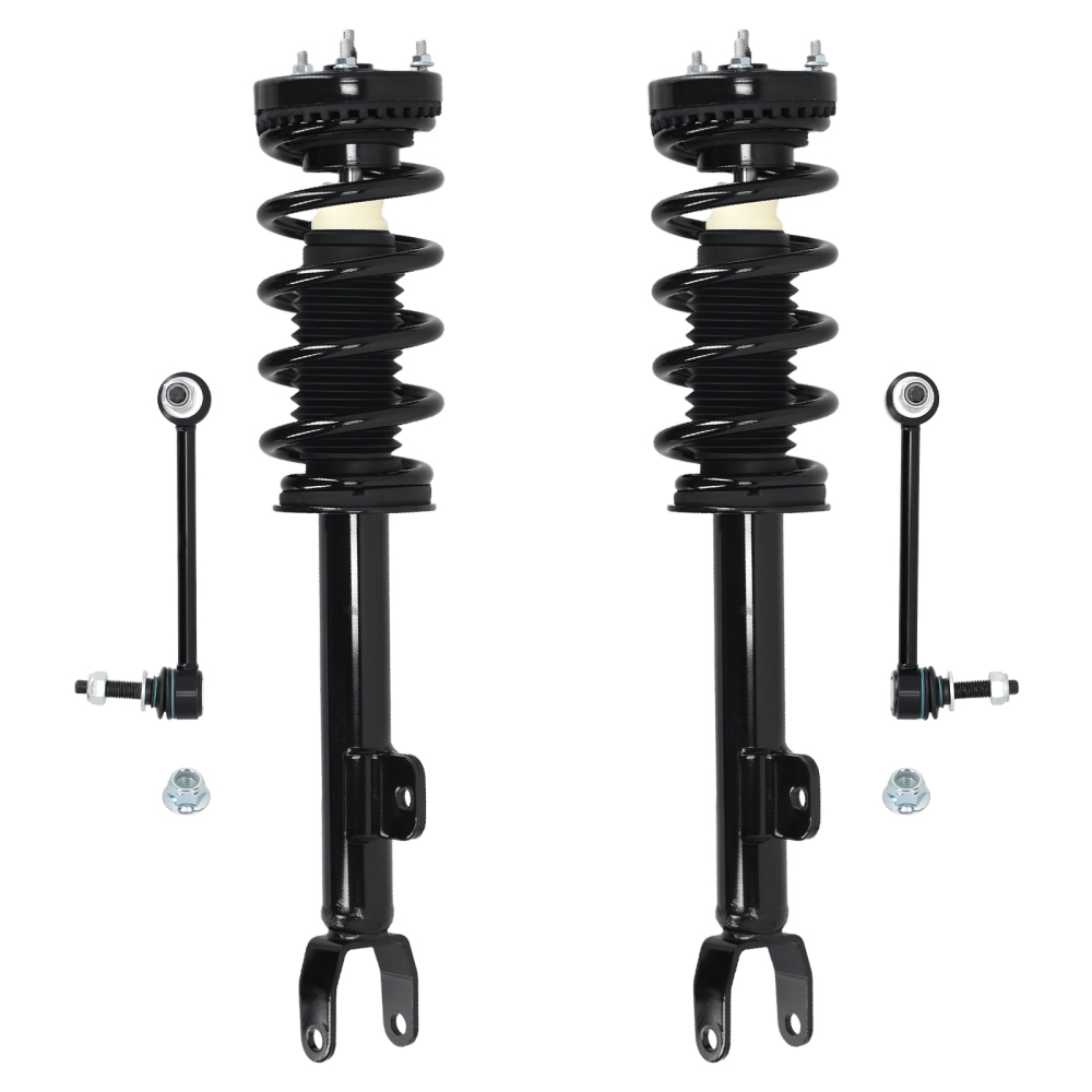 Suspension Front Struts w/ Sway Bar End Links compatible for Dodge Charger 2011-2019 RWD