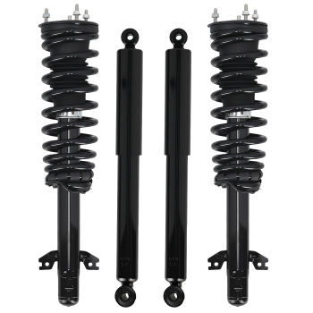 Front Rear Complete Struts w/ Coil Springs compatible for MAZDA 6 2009-2013 172569