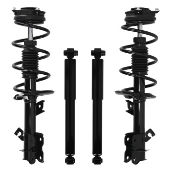 Front Quick Complete StrutsRear Shock Absorbers for 2013 compatible for Nissan Rogue compatible for FWD NEW