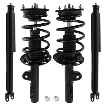 4X Suspension Rear Front Struts Assembly compatible for Ford Taurus 2010-2012 V6 3.5L