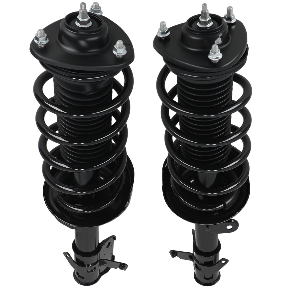 2x Front Complete Struts Spring Assembly Sway Bar compatible for Honda Odyssey 2008-2010