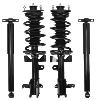 Front Struts w/Coil Spring Rear Shocks Absorber Kit for 2011 2012 compatible for Honda Odyssey