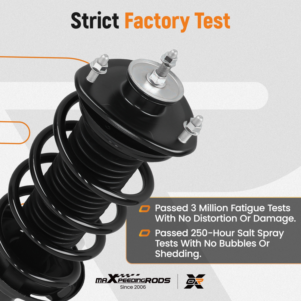 Front Struts w/Coil Spring Rear Shocks Absorber Kit for 2011 2012 compatible for Honda Odyssey