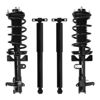 4PCS Shocks StrutsCoil Spring Assembly compatible for Honda Odyssey 2011-2012 Front Rear