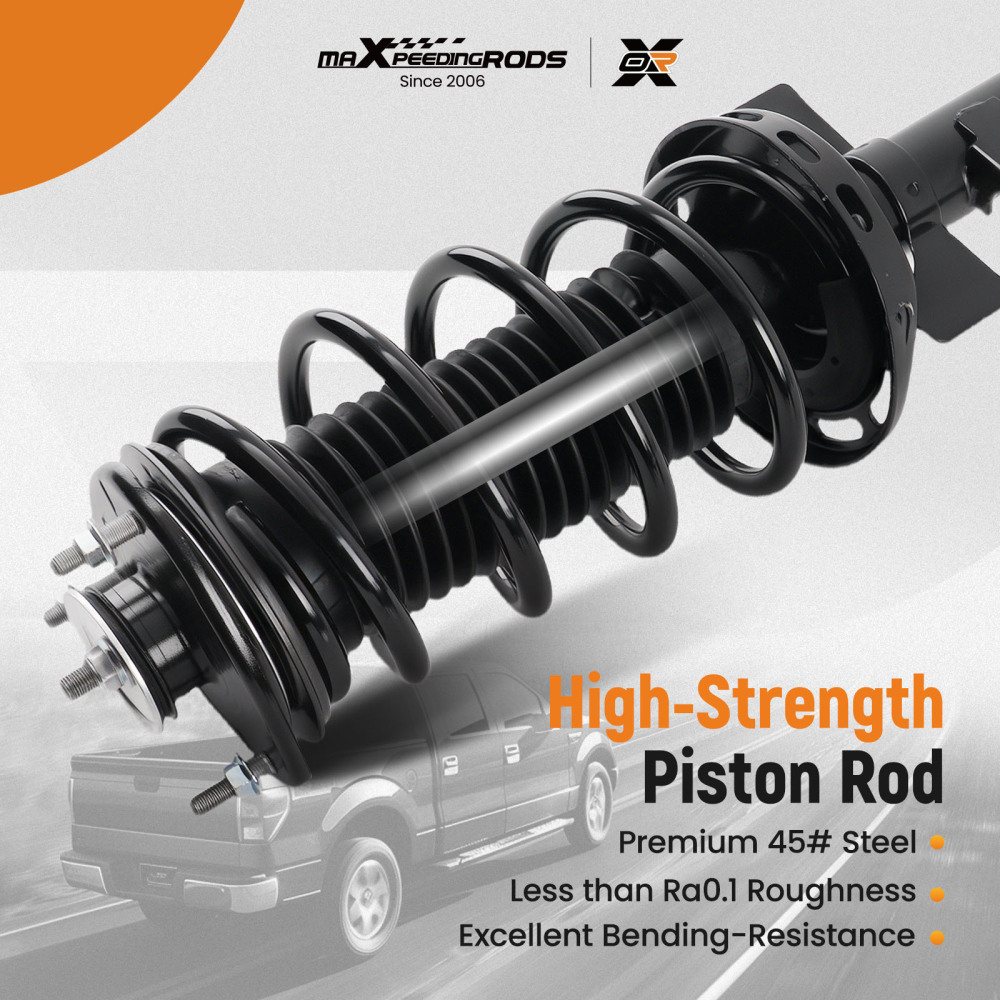 Front Struts w/Coil Spring Assembly Sway Bars Links for 2011 2012 compatible for Honda Odyssey