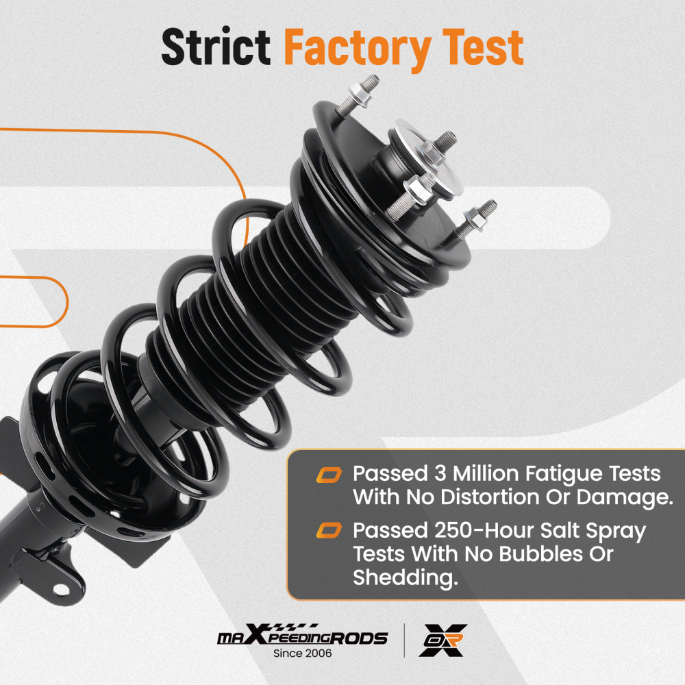 Front Struts w/Coil Spring Assembly Sway Bars Links for 2011 2012 compatible for Honda Odyssey