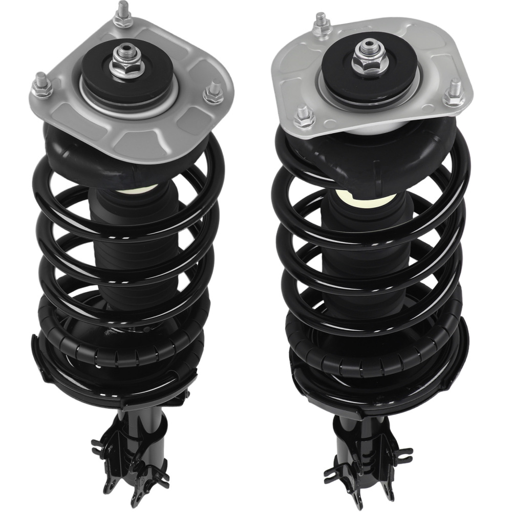 Front Struts w/ Coil Spring Assembly Sway Bars Kit for 2003 - 2014 compatible for Volvo XC90