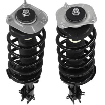 Front Struts w/ Coil Spring Assembly Sway Bars Kit for 2003 - 2014 compatible for Volvo XC90