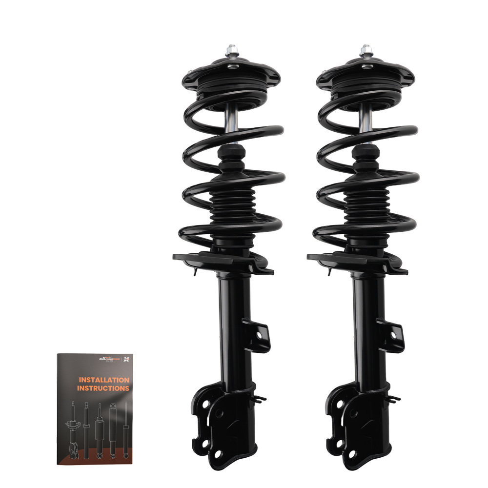 2pcs Front Struts w/Springs Suspension compatible for Hyundai Santa Fe 2010-2012 2.4L 3.5L