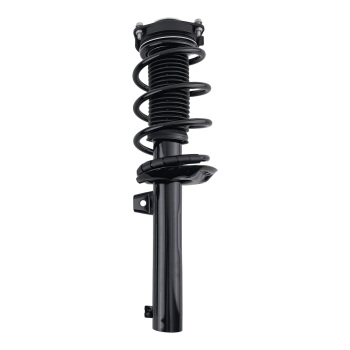 Pair Front Struts w/Coil Springs Sway Bar compatible for VW Tiguan 2009-2017 Excludes 1.4L