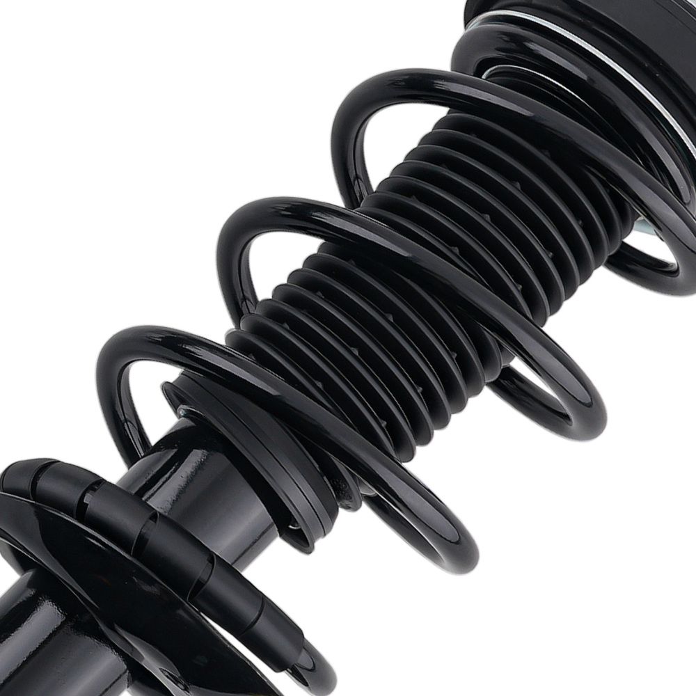 Pair Front Struts w/Coil Springs Sway Bar compatible for VW Tiguan 2009-2017 Excludes 1.4L