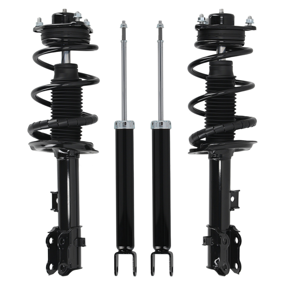 Front Rear Complete Shocks Struts Coil Spring compatible for Kia Sportage 2011-2016 compatible for FWD