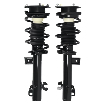 Pair Front Complete Struts w/Coil Springs compatible for MINI COOPER 2007 – 2008 1335614L