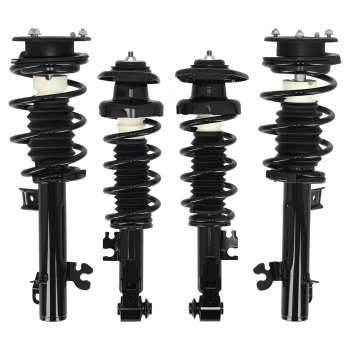 FrontRear Complete Struts Set compatible for Mini Cooper 2007-2008 Hatchback Models Only