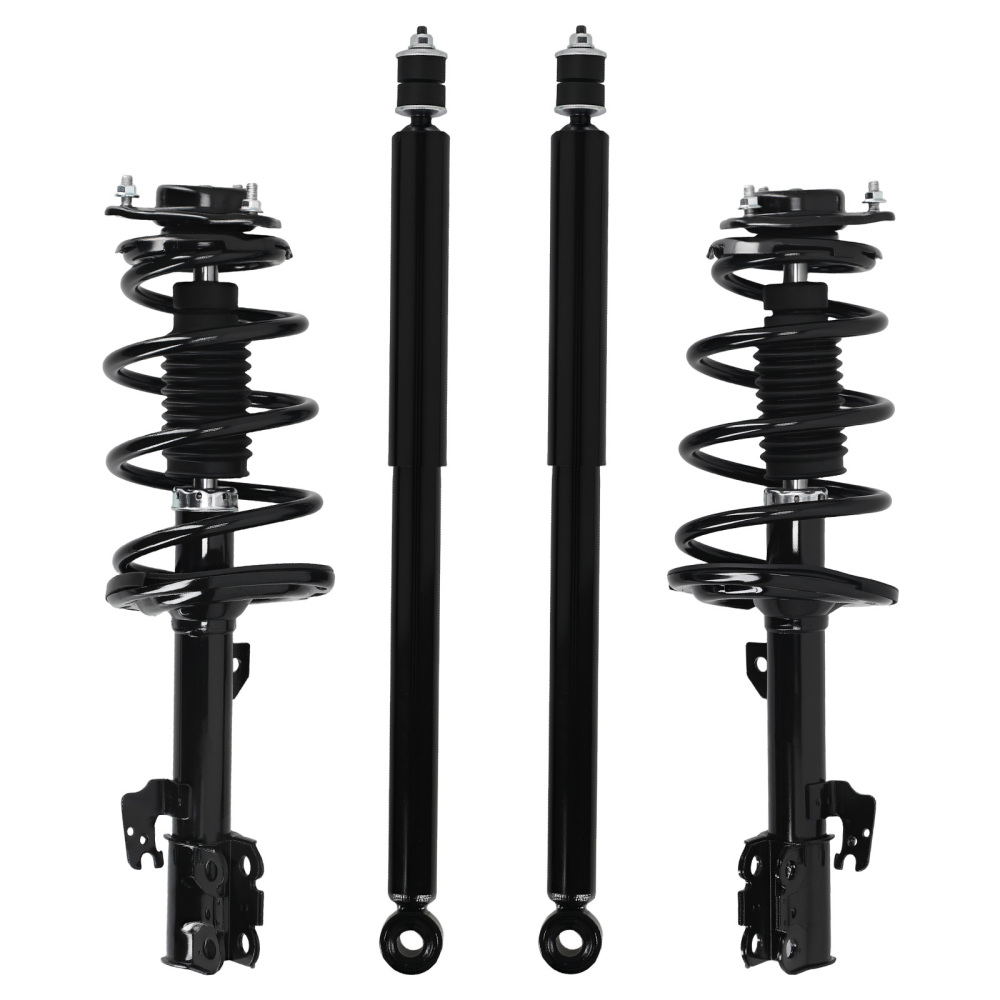 Front Complete Strut Spring Rear Shock Absorber for 2011-2014 compatible for Toyota Sienna AWD