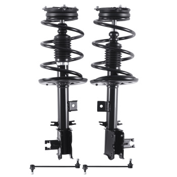 4pcs Front Struts w/Coil SpringsSway Bar Kit compatible for Nissan Murano 2009-2014 NEW