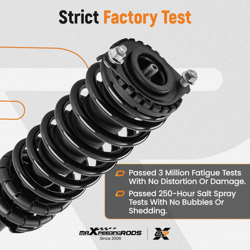 Pair Rear Complete StrutsCoil Springs Assembly For 2000-2004 compatible for Subaru Outback