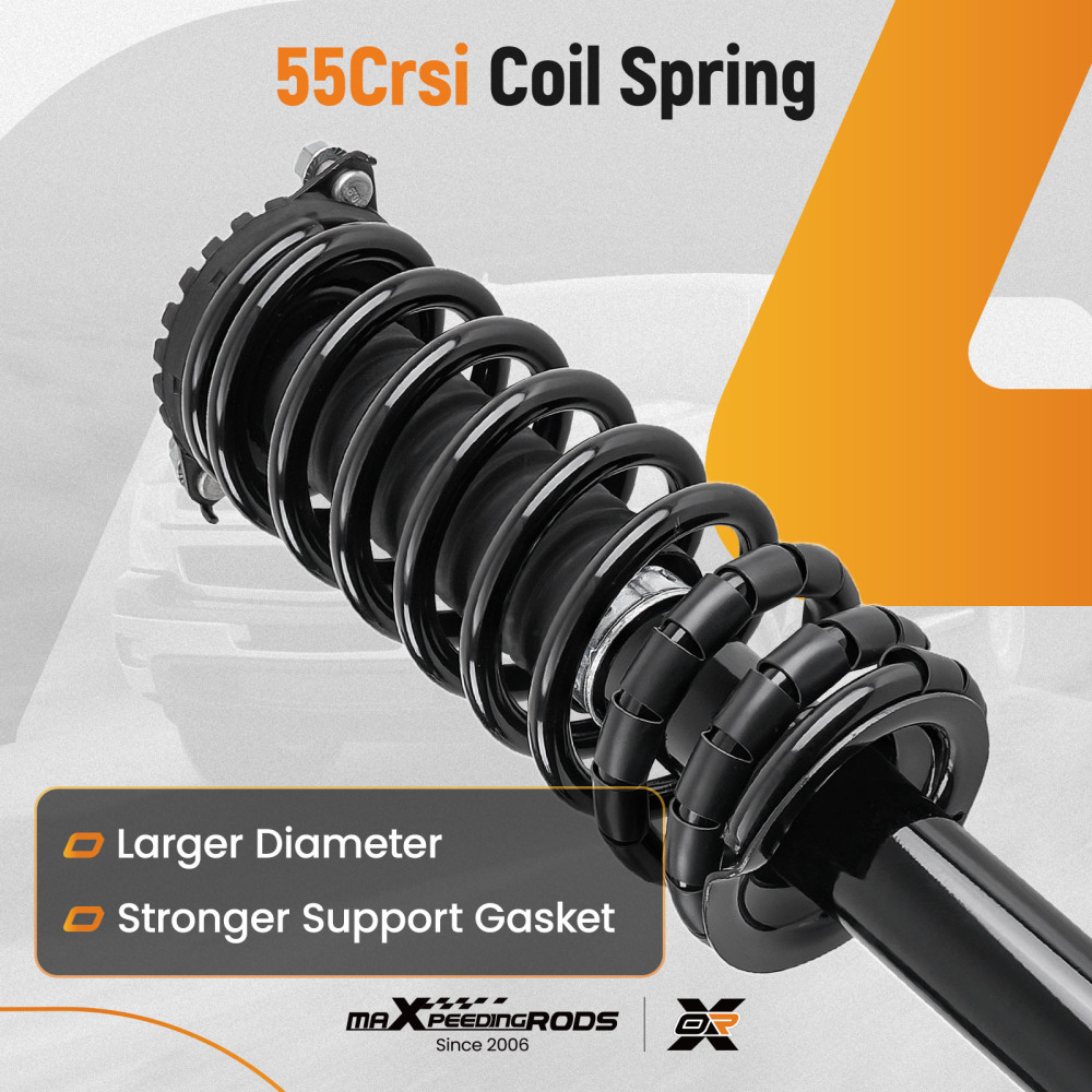 Pair Rear Complete StrutsCoil Springs Assembly For 2000-2004 compatible for Subaru Outback