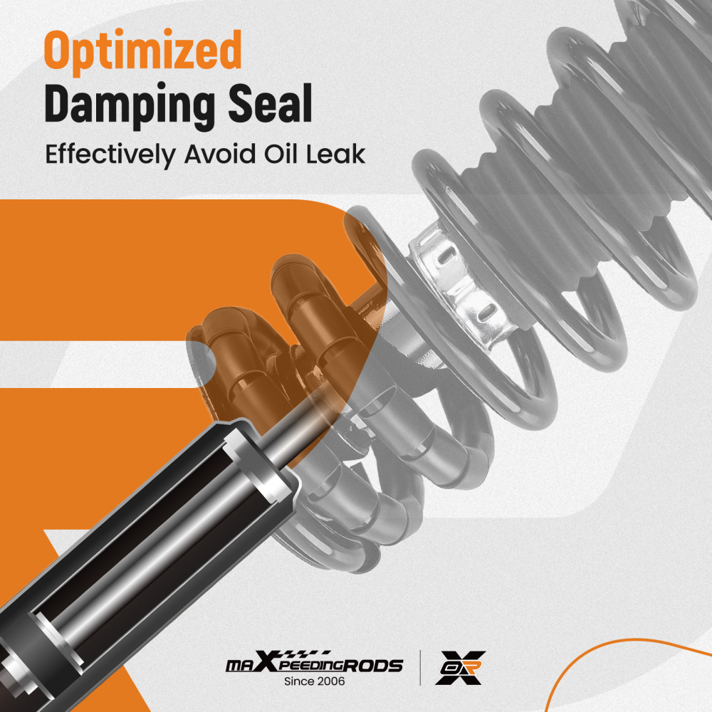 Pair Rear Complete StrutsCoil Springs Assembly For 2000-2004 compatible for Subaru Outback