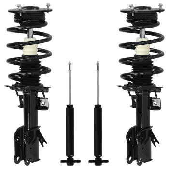 Front Rear Complete Struts Coil Spring compatible for Ford Fusion 2013-2020 2.0L 2.5L