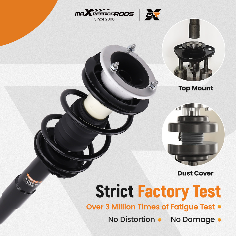 2x Jambe de Suspension Amortisseur Avant compatible pour BMW 5 E60 E61 535D,540i,545i