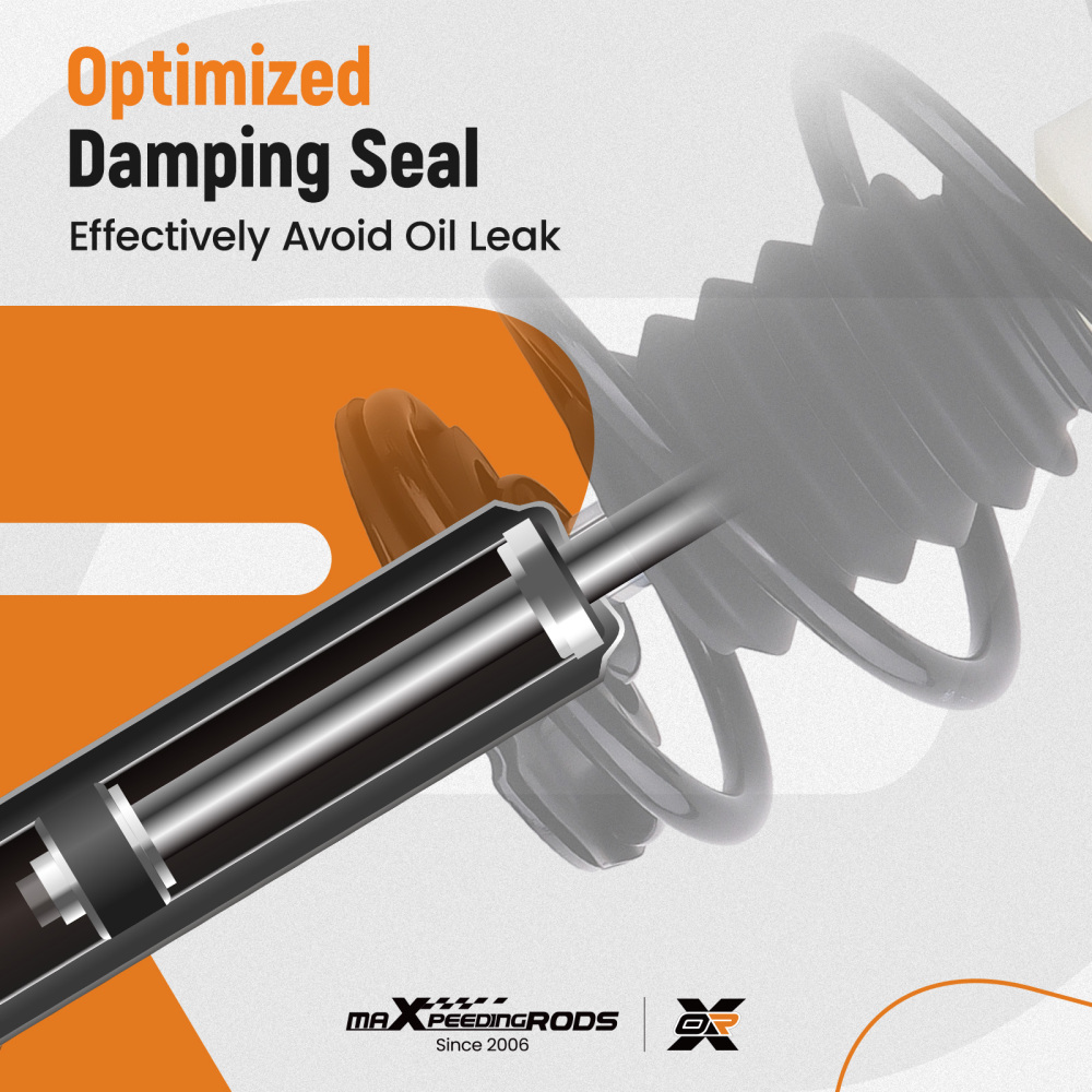 2x Jambe de Suspension Amortisseur Avant compatible pour BMW 5 E60 E61 535D,540i,545i