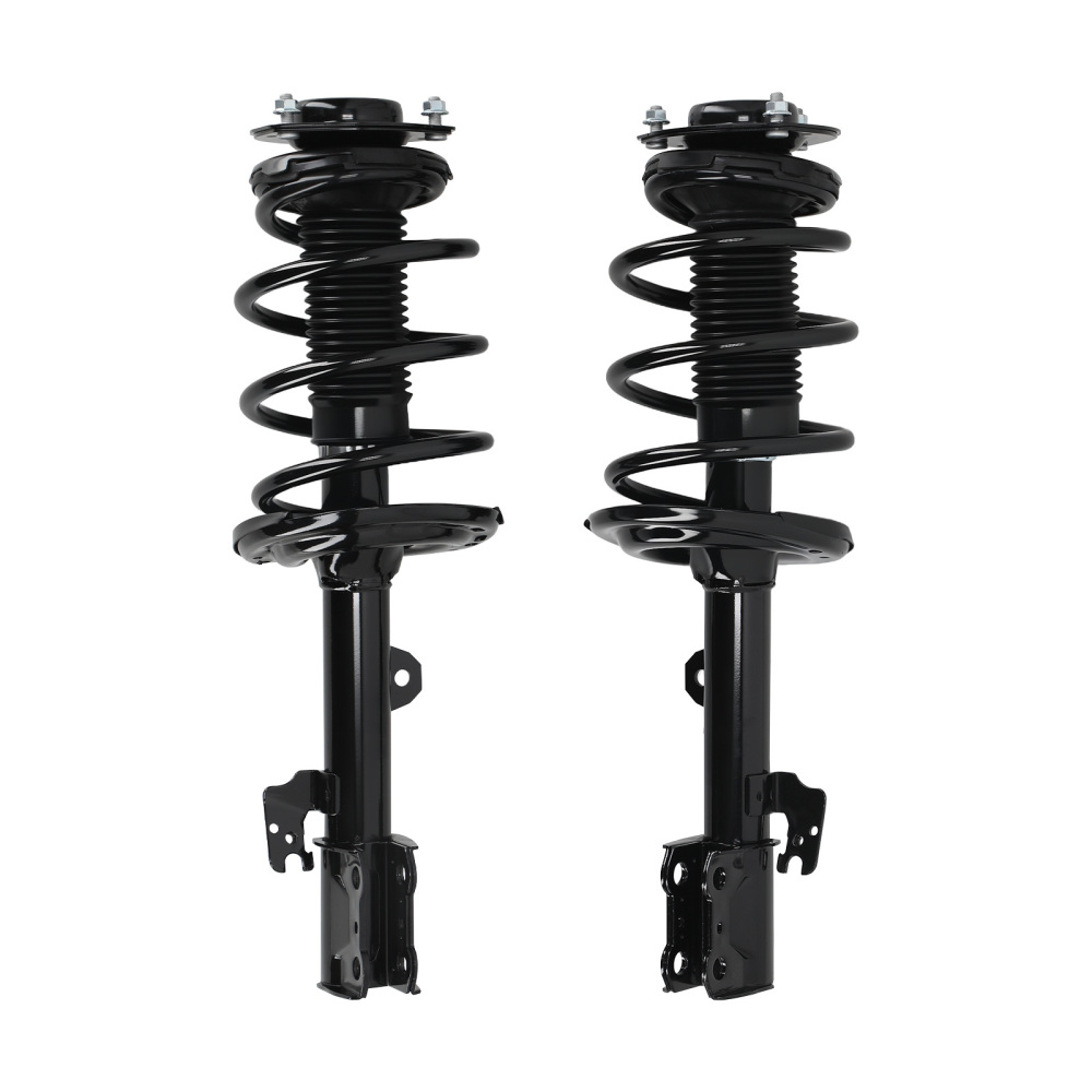 Front Rear Shock Struts w/ Spring Assy For 2008 2009-2013 compatible for Toyota Highlander AWD