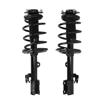 Front Rear Shock Struts w/ Spring Assy For 2008 2009-2013 compatible for Toyota Highlander AWD