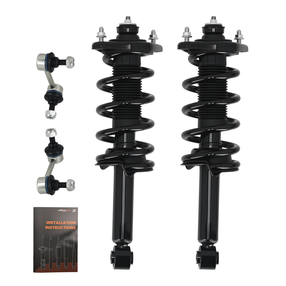 Rear Struts w/Coil Spring Assembly + Rear Sway Bars for 2012 - 2016 compatible for Honda CR-V