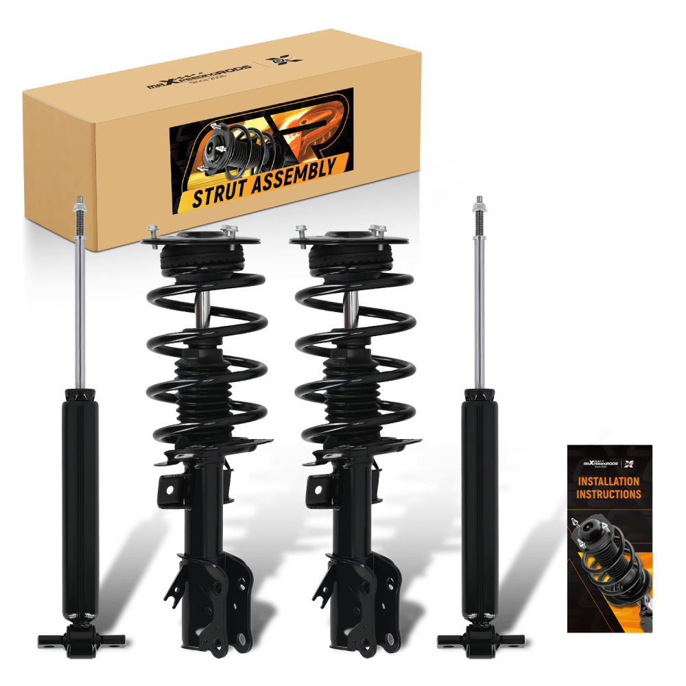 MaXpeedingrods Rear Front Struts Assembly compatible for Ford Fusion 2013-2020 compatible for FWD