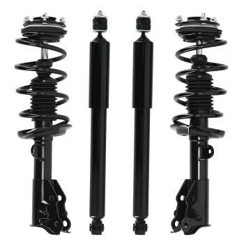 4PCS Front Complete Struts Rear Shocks Absorber Kit for 2012 compatible for Honda Civic Sedan
