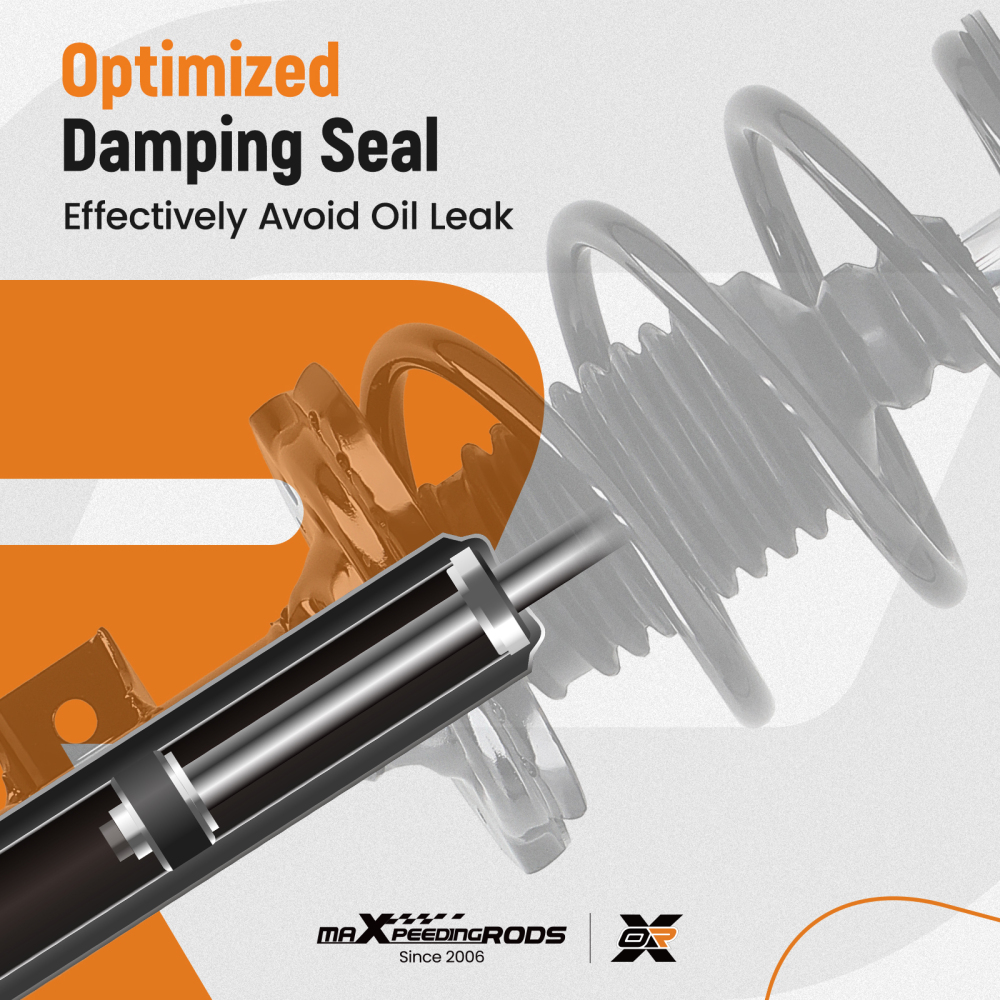 maXpeedingrods 4Pc Front Strut & Sway Bar Link for Hyundai Elantra 2011-2016 Sedan