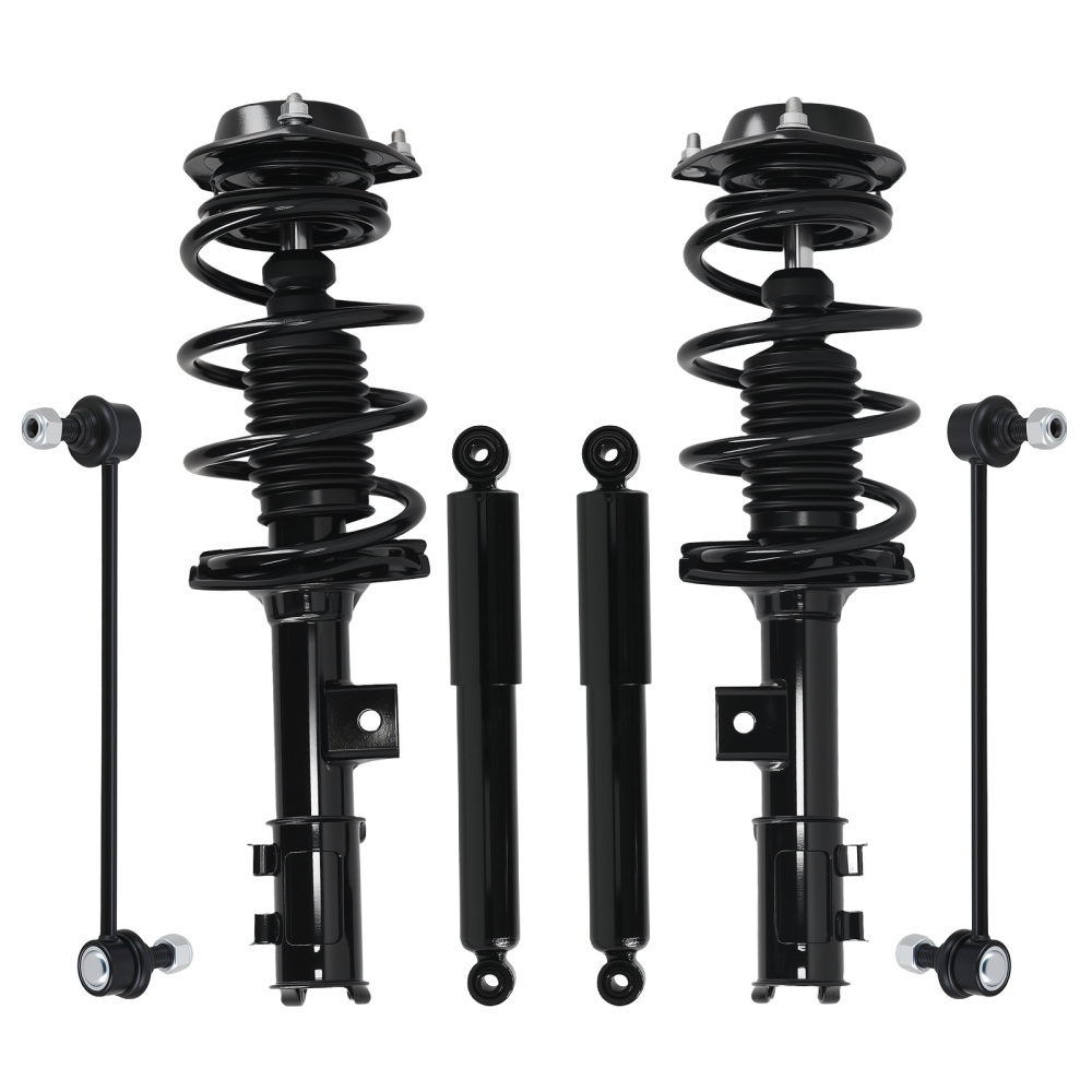 6pcs Suspension Rear Front Struts Assembly compatible for Hyundai Elantra 2011-2016 172708