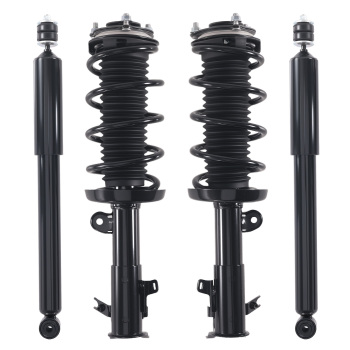 Front Complete StrutsRear Shocks For 2012 compatible for Honda Civic, L4 1.8L DX,LX,EX Coupe