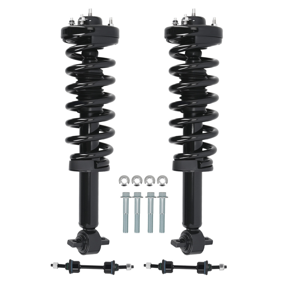 Front Strut Spring Sway Bar End Link Assembly compatible for Ford F-150 2014 4WD 172652L