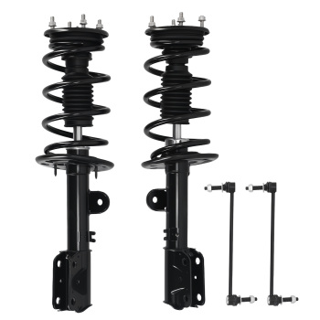 Front Strut Spring Sway Bar End Link Assembly compatible for Ford Explorer 2013-2019