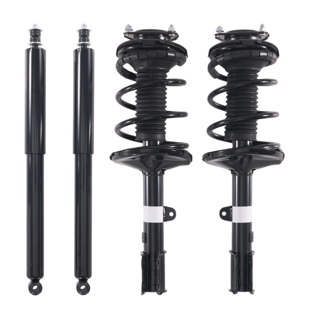 Compatible for FWD Front Struts w/ Coil Springs Assembly Rear Shocks for 2001-2005 compatible for Toyota RAV4