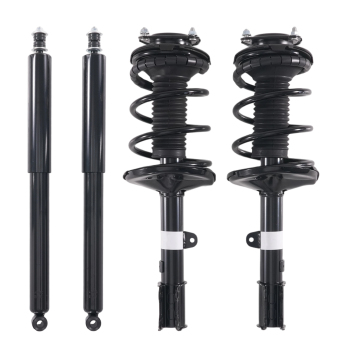 Compatible for FWD Front Struts w/ Coil Springs Assembly Rear Shocks for 2001-2005 compatible for Toyota RAV4