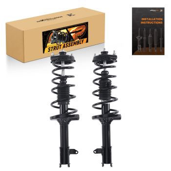 2x Quick Complete Rear Strut Spring Assembly compatible for Mazda Protege 1999-2003