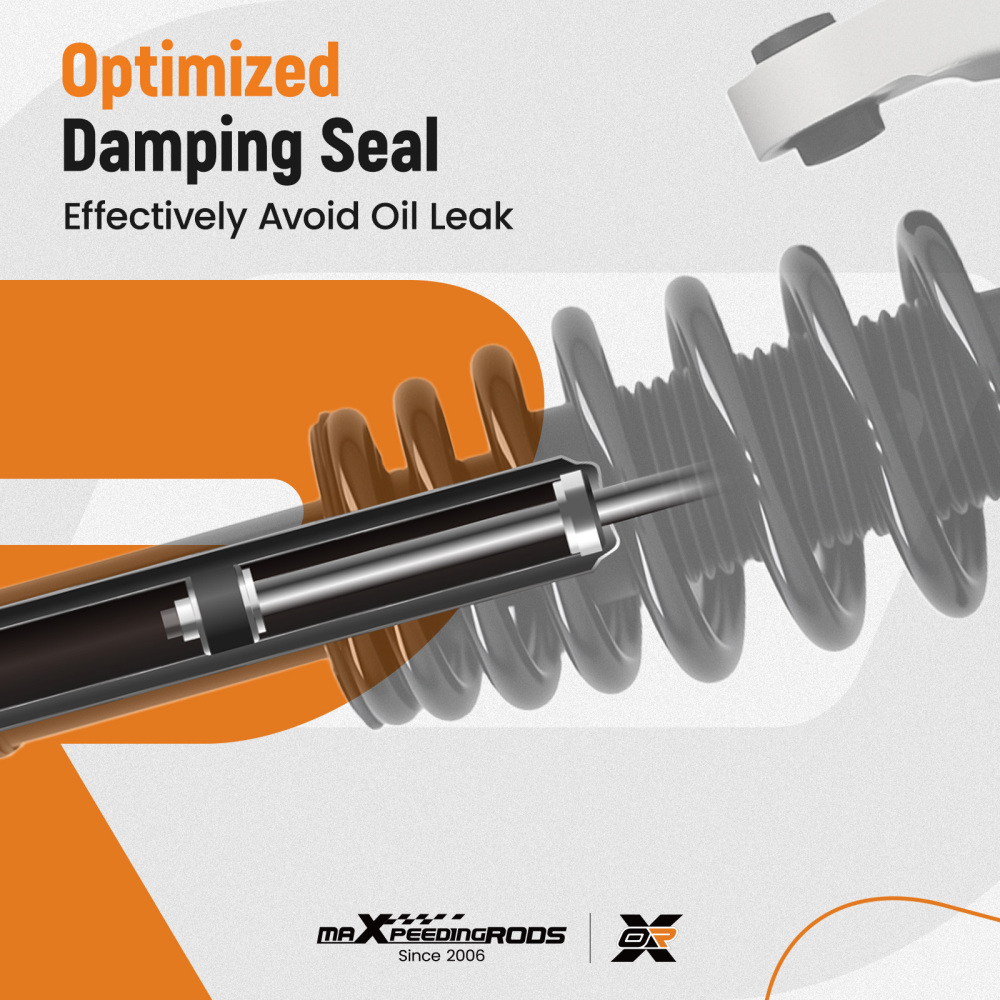 Front Struts w/Springs Suspension compatible for Chrysler Cirrus compatible for Plymouth Breeze 99-00