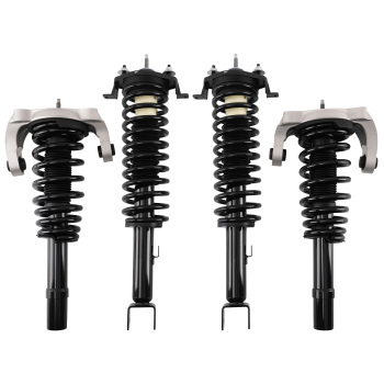4pcs Front + Rear Struts w/Coil Spring compatible for Chrysler Sebring 2001-2006 sedan